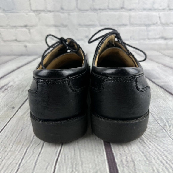 Chaps Dress Shoes Men\'s Size 12 W Black Leather Oxford Cap Toe 96-26844 Lace‎ Up main image 5